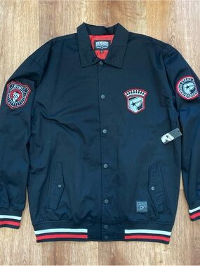 Famous Stars & Straps Mens XL Family Forever Patch Jacket Limited Edition